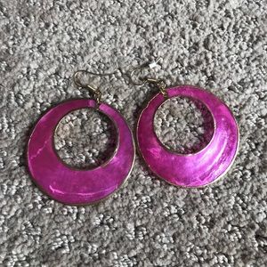 Hoop earrings